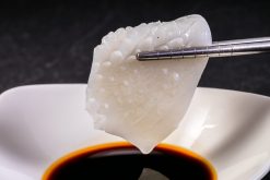 Sashimi Mực Ống - Blanched squid sushi
