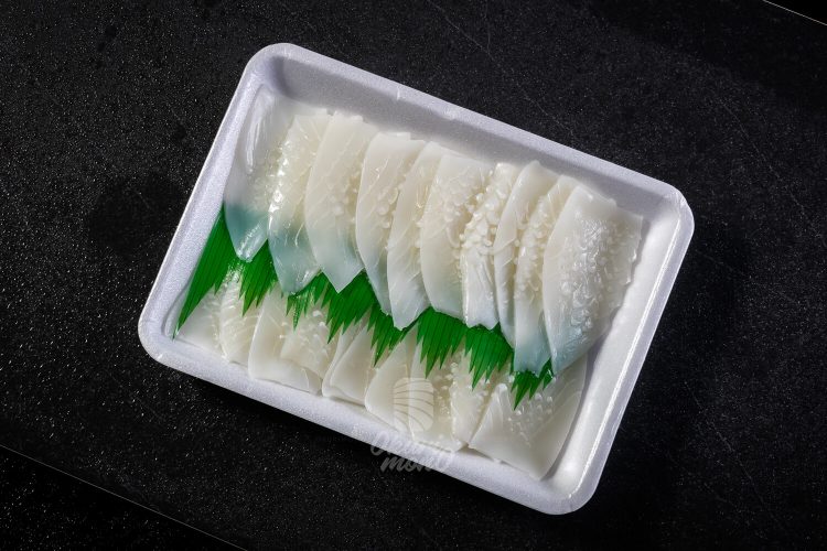 Sashimi Mực Ống - Blanched squid sushi