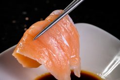 Sashimi Cá Hồi - Salmon Harasu Slice